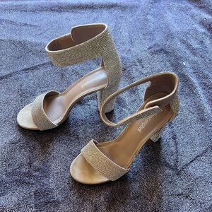 Sexy Crystal Strappy Heels